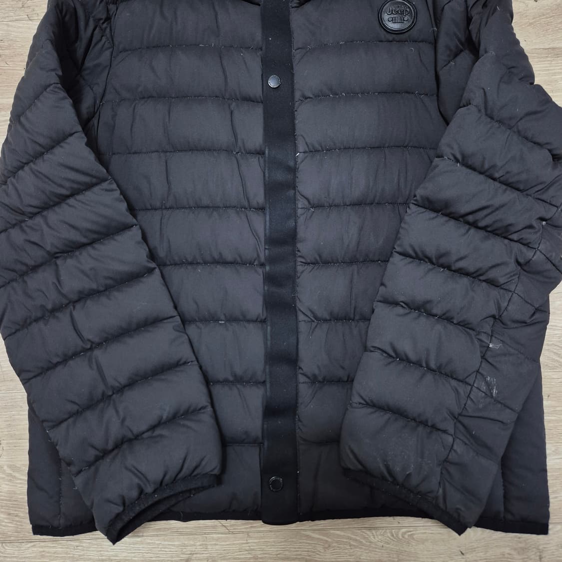 지프 와펜 덕다운 경량패딩 점퍼 XL(105) 상품이미지3