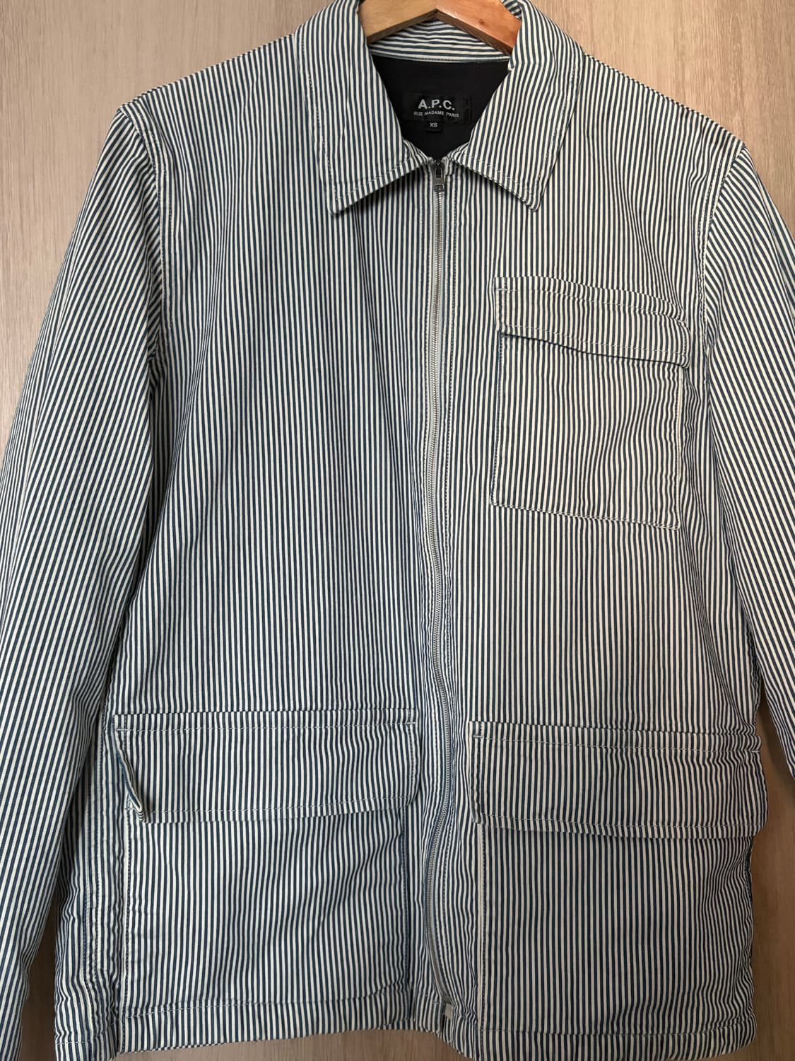 A.P.C. 스트라이프 워크자켓 XS 상품이미지6
