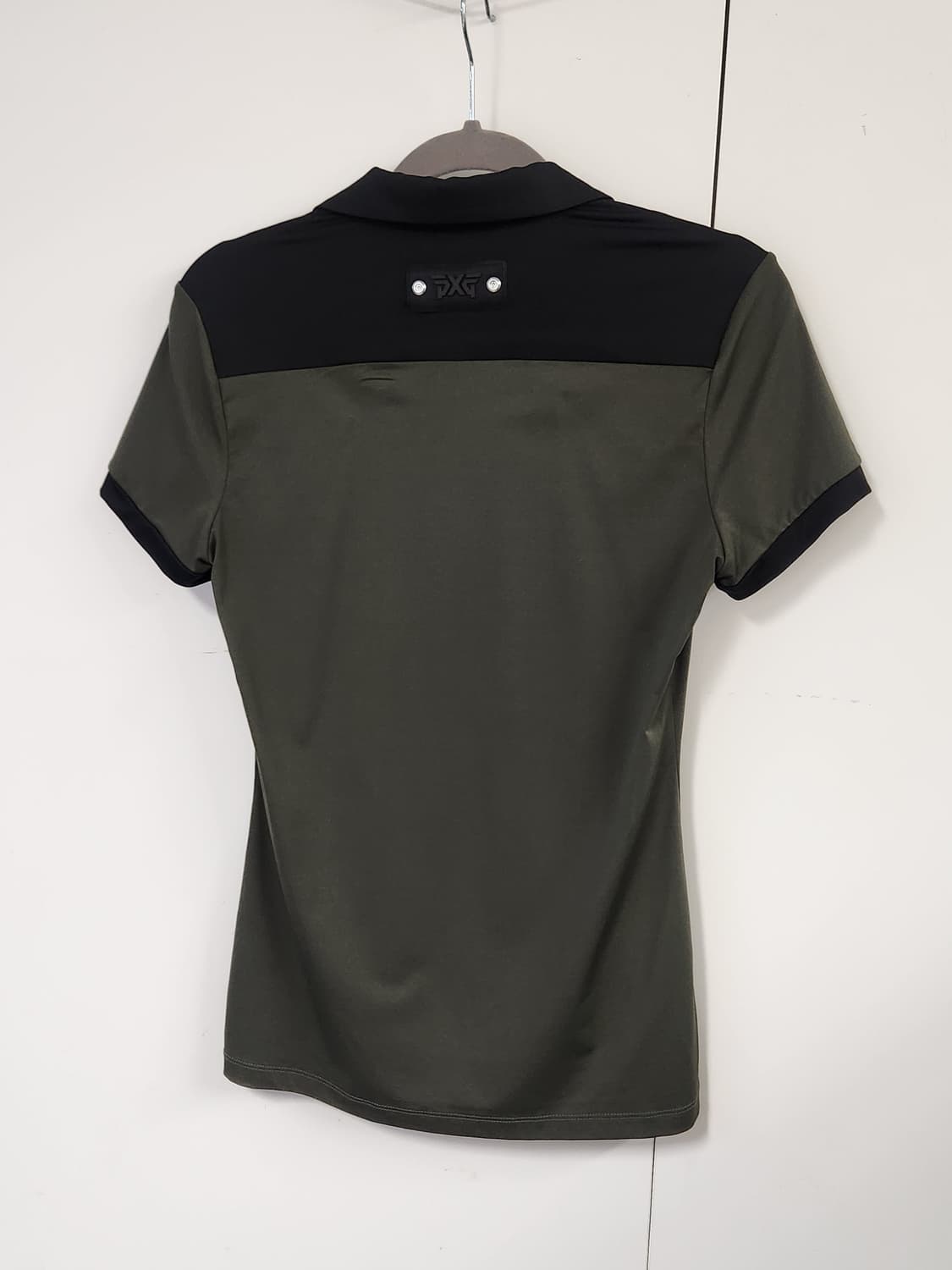 PXG 여성 카키색 반팔 폴로티 S 상품이미지4