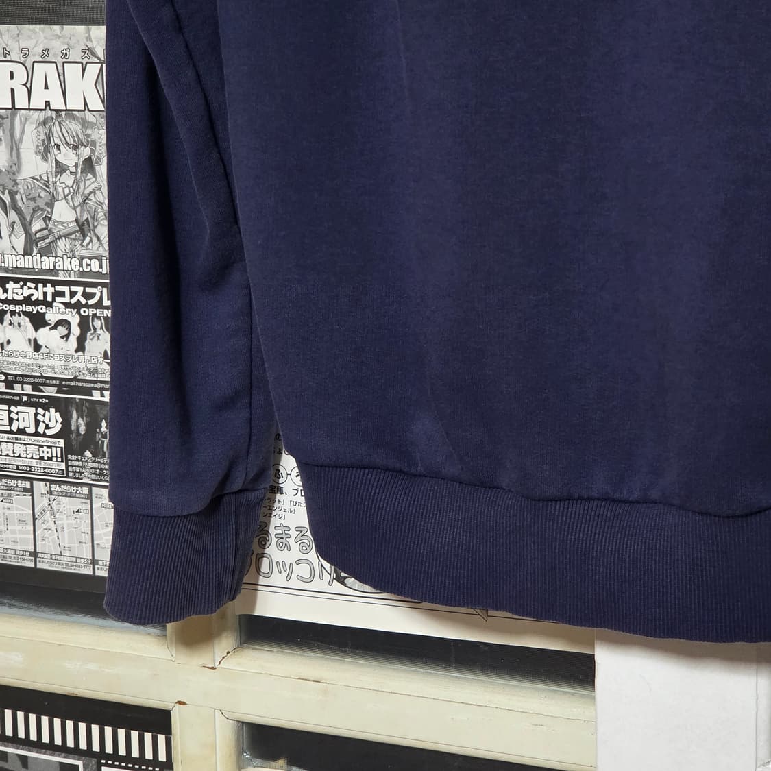 퓨마 네이비 사이드 트랙 라인 후드티 상품이미지8