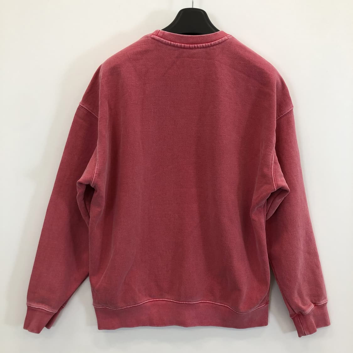 SOVERMENT 소버먼트 피그먼트 핑크 스웻셔츠 M 오버  상품이미지4