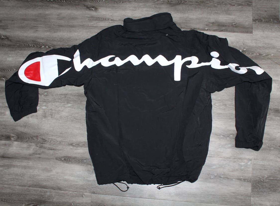 18SS 슈프림 챔피언 트랙 자켓 블랙 상품이미지2