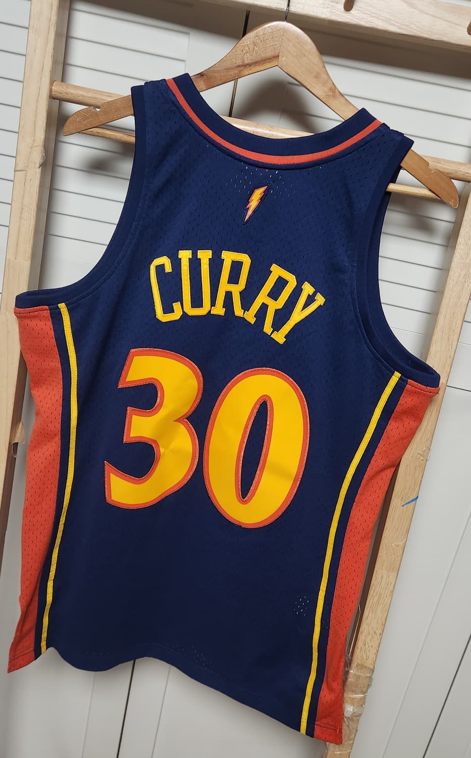 미첼앤네스 골든 스테이트 워리어즈 스윙맨 저지 스테판 커리 농구복 상의 상품이미지3