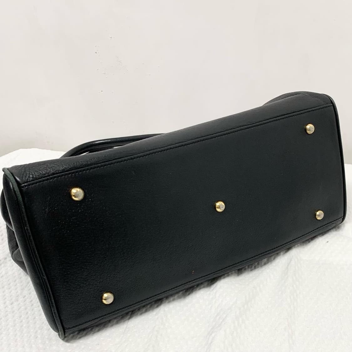 MCM 가죽 토트백 블랙 상품이미지10