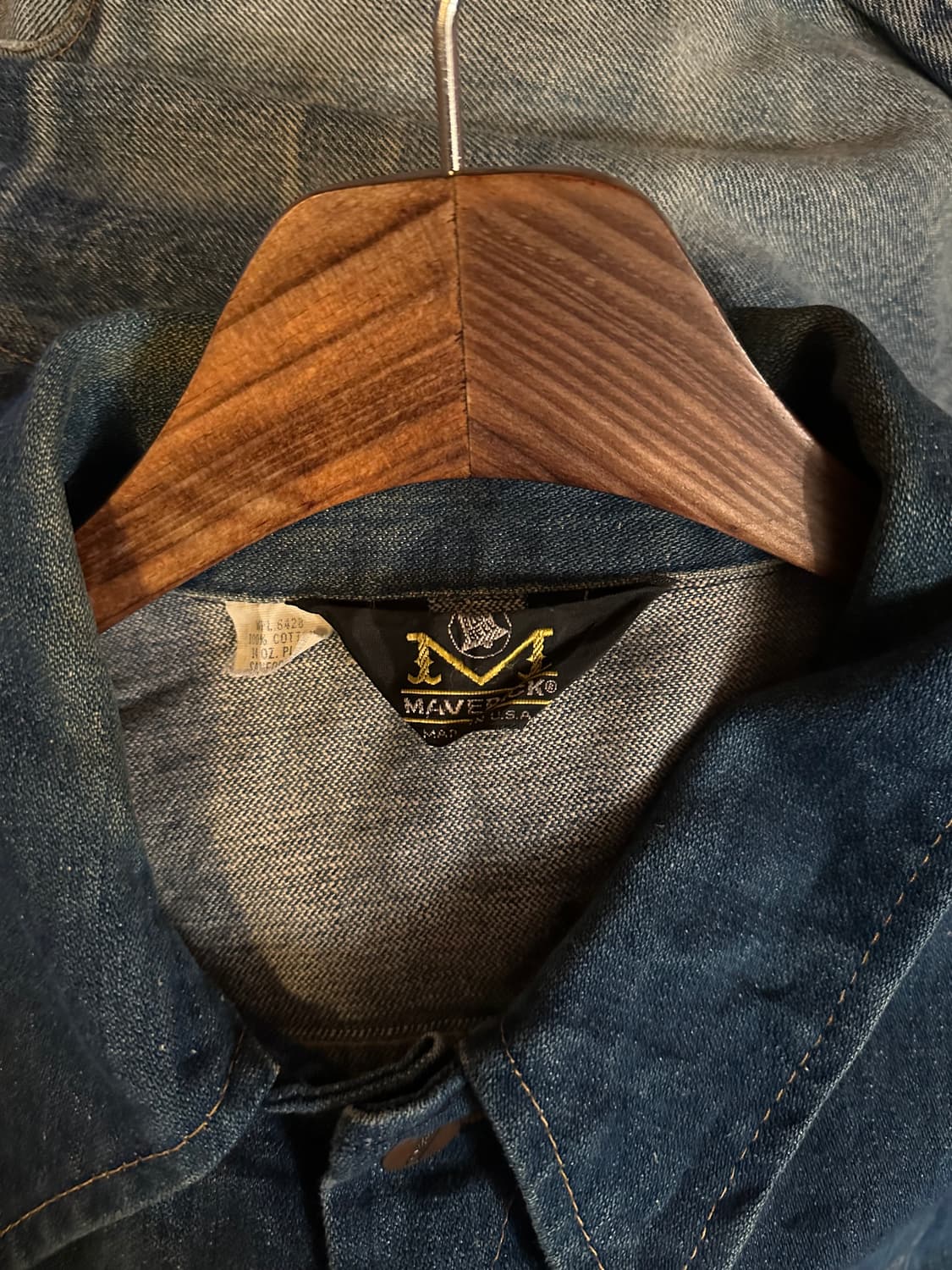 70s USA 빈티지 랭글러 매버릭 데님 자켓 124MJ 126MJ 상품이미지6