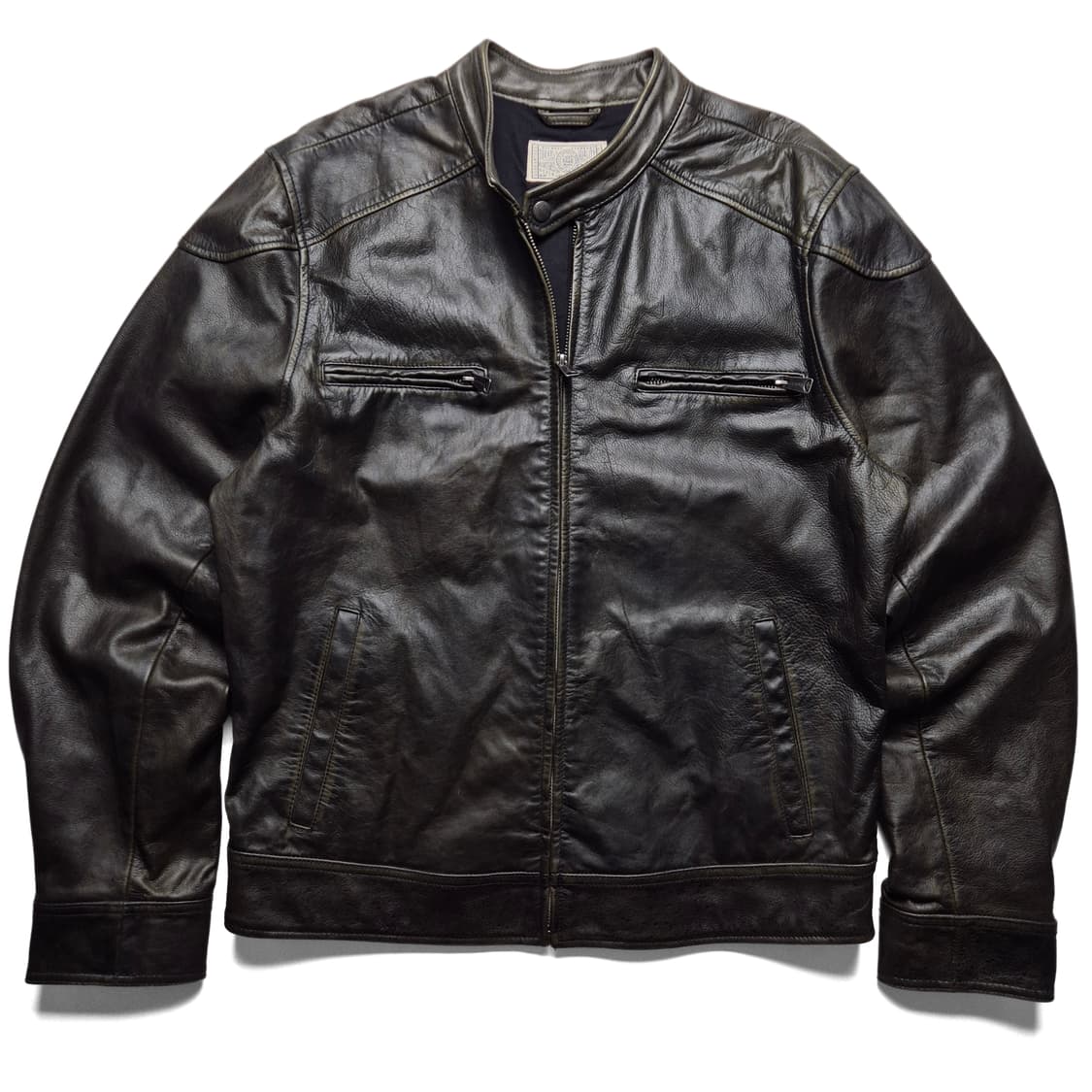 [M] 럭키브랜드 소가죽 자켓  상품이미지2