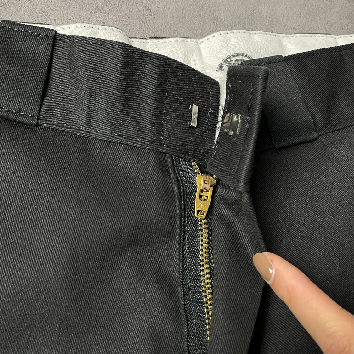 DICKIES 디키즈874 빈티지 블랙 워크 팬츠 A00895 상품이미지3