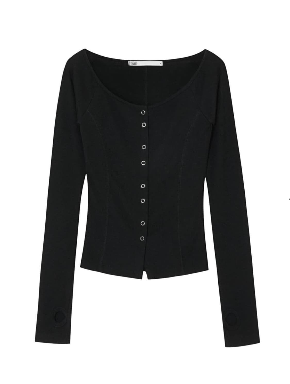 보헤미안서울 보트넥 워머 가디건 상품이미지1