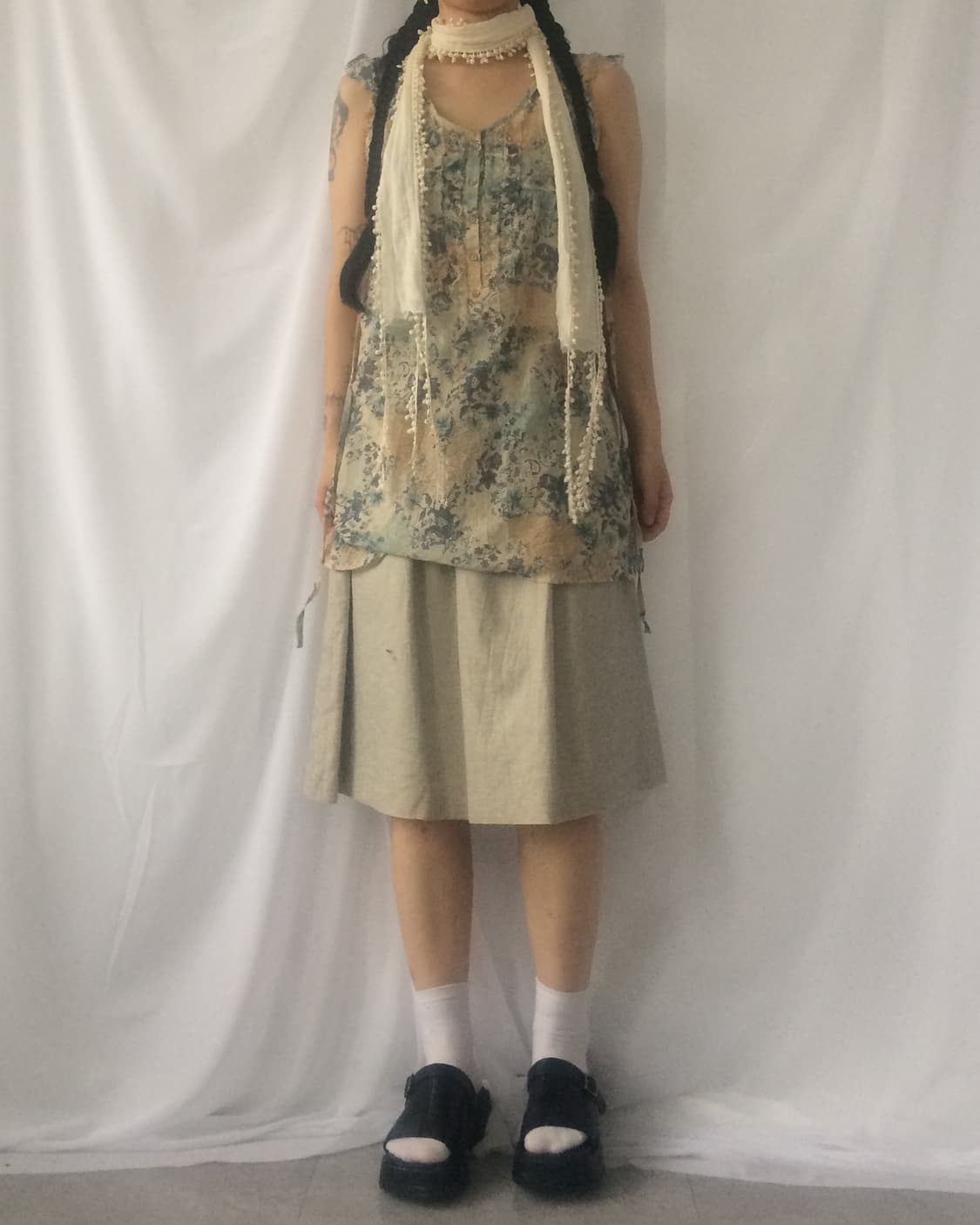 pom trimming scarf 상품이미지2