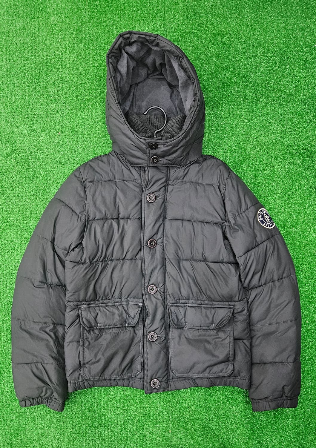 아베크롬비 남성 패딩 S 블랙 상품이미지1