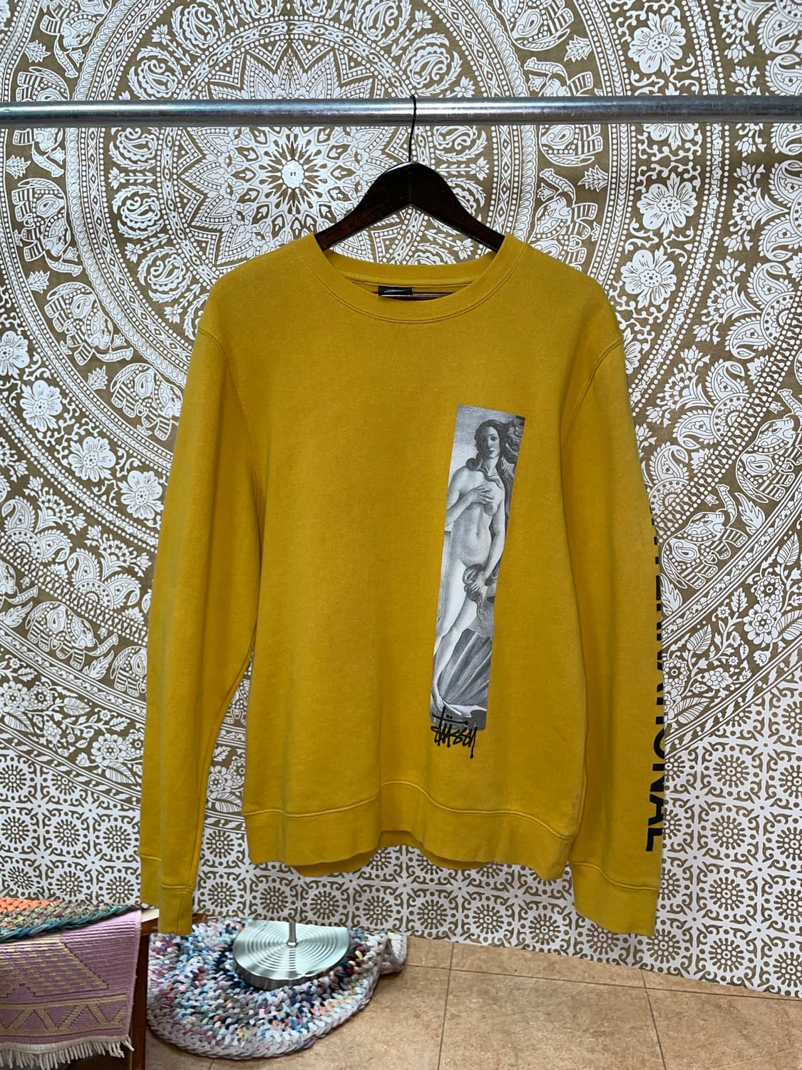 스투시 프린팅 기모 맨투맨  상품이미지3