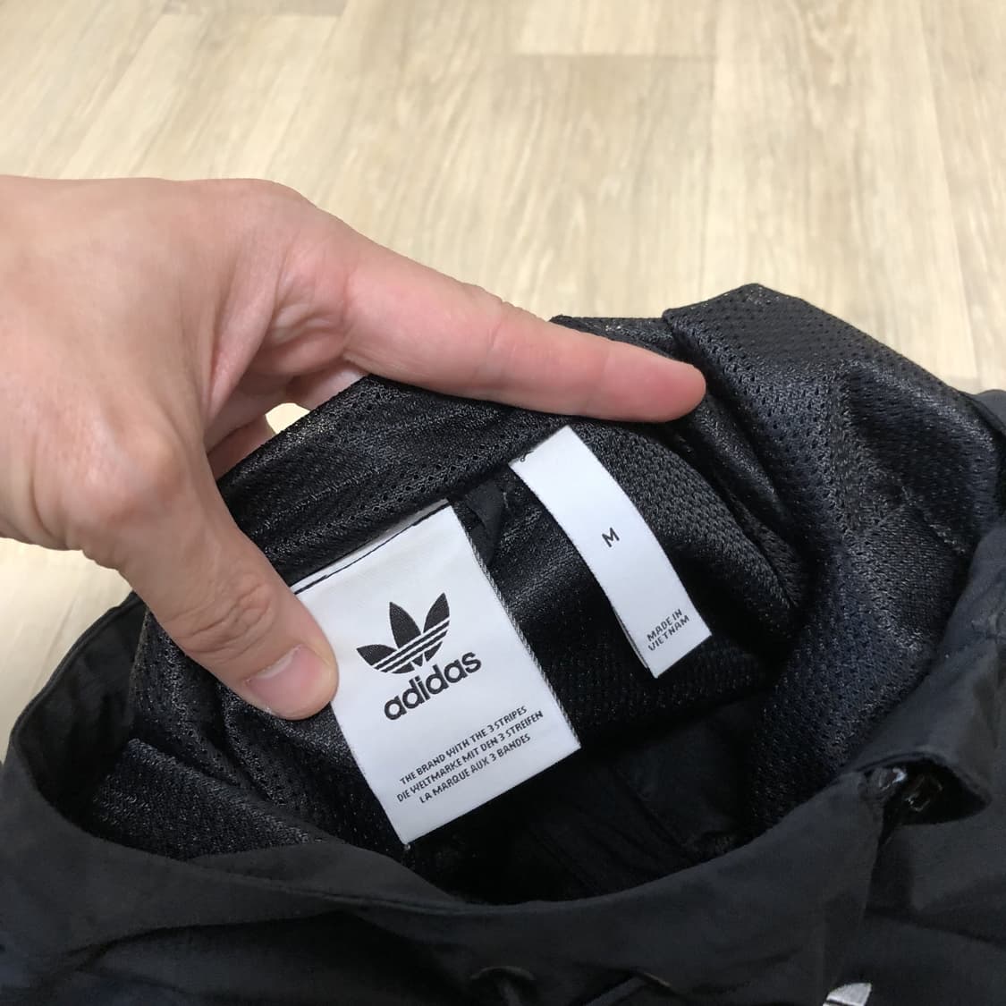 (M) 아디다스 adidas 불꽃 로고 락업 윈드 브레이커 자켓 점퍼 상품이미지5