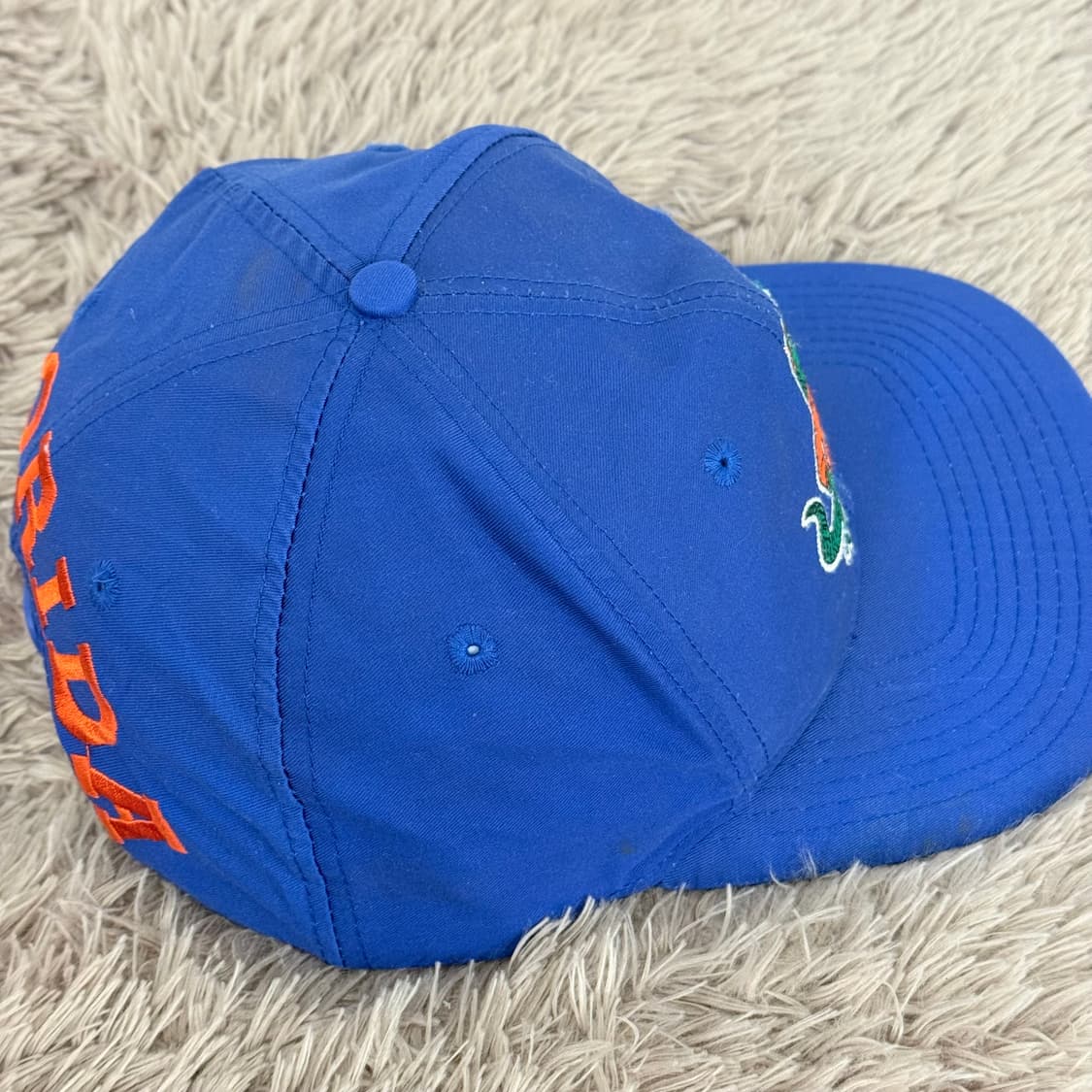 90s 플로리다 엘리게이터 front row 네이비캡 os 상품이미지4