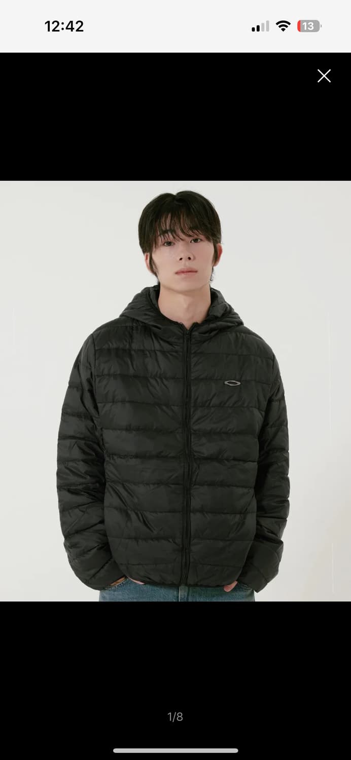 노이아고 경량패딩 블랙 2 상품이미지1