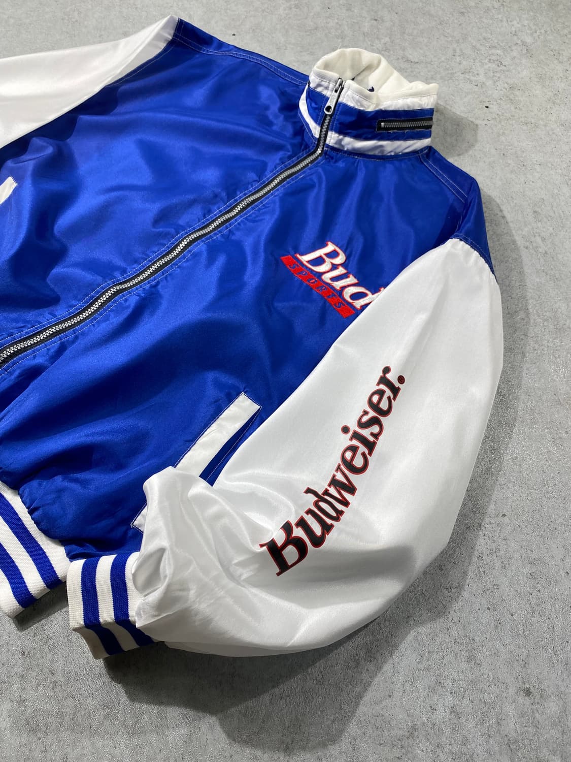 [L-XL] 90s Budweiser 버드와이저 스포츠 올드스쿨 윈드자켓 상품이미지4