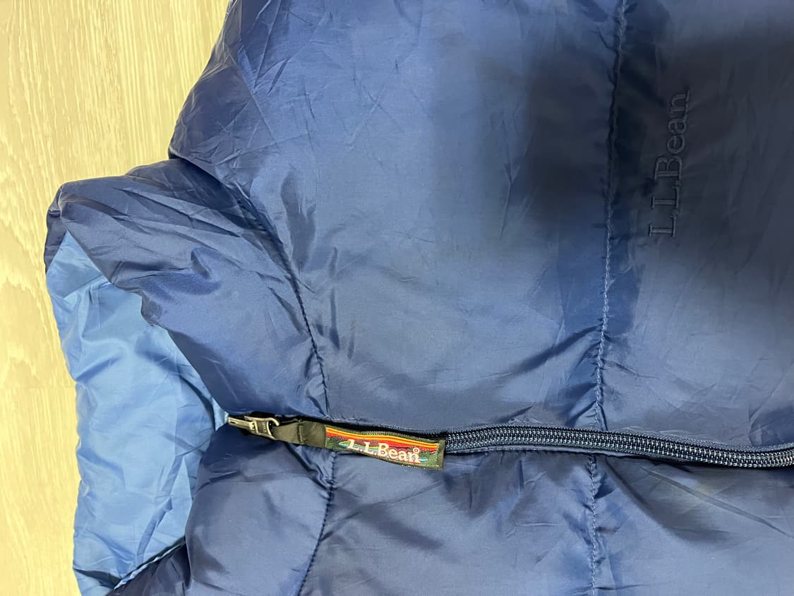 엘엘빈 구스다운 양면패딩조끼XL 상품이미지2