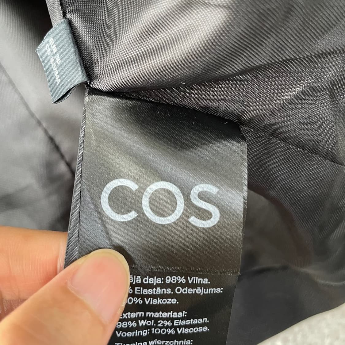 [36] 코스 COS 여성 블레이저 타이 자켓 상품이미지5