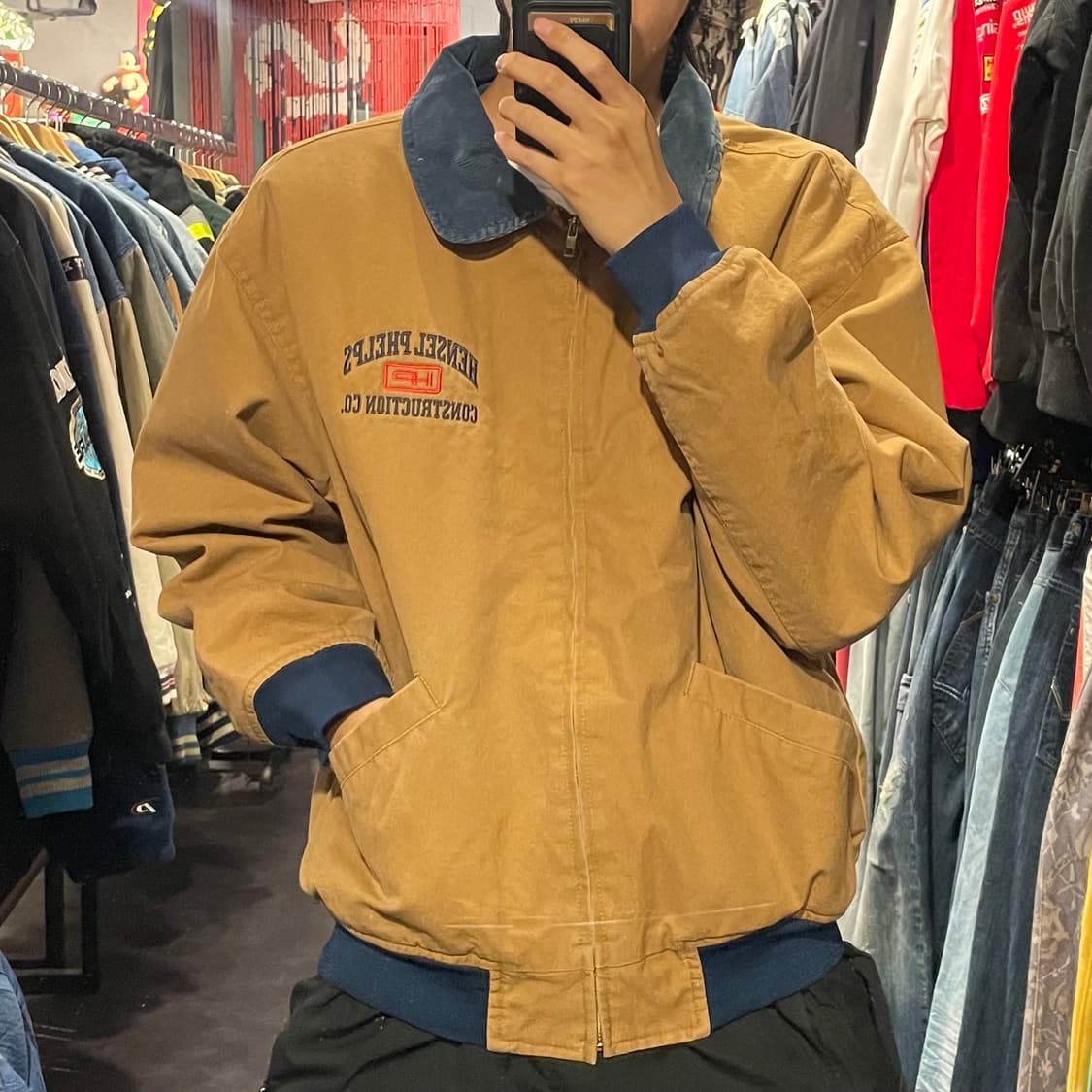 [IM] VTG 빈티지 된장 코듀로이 카라 워크자켓 상품이미지3