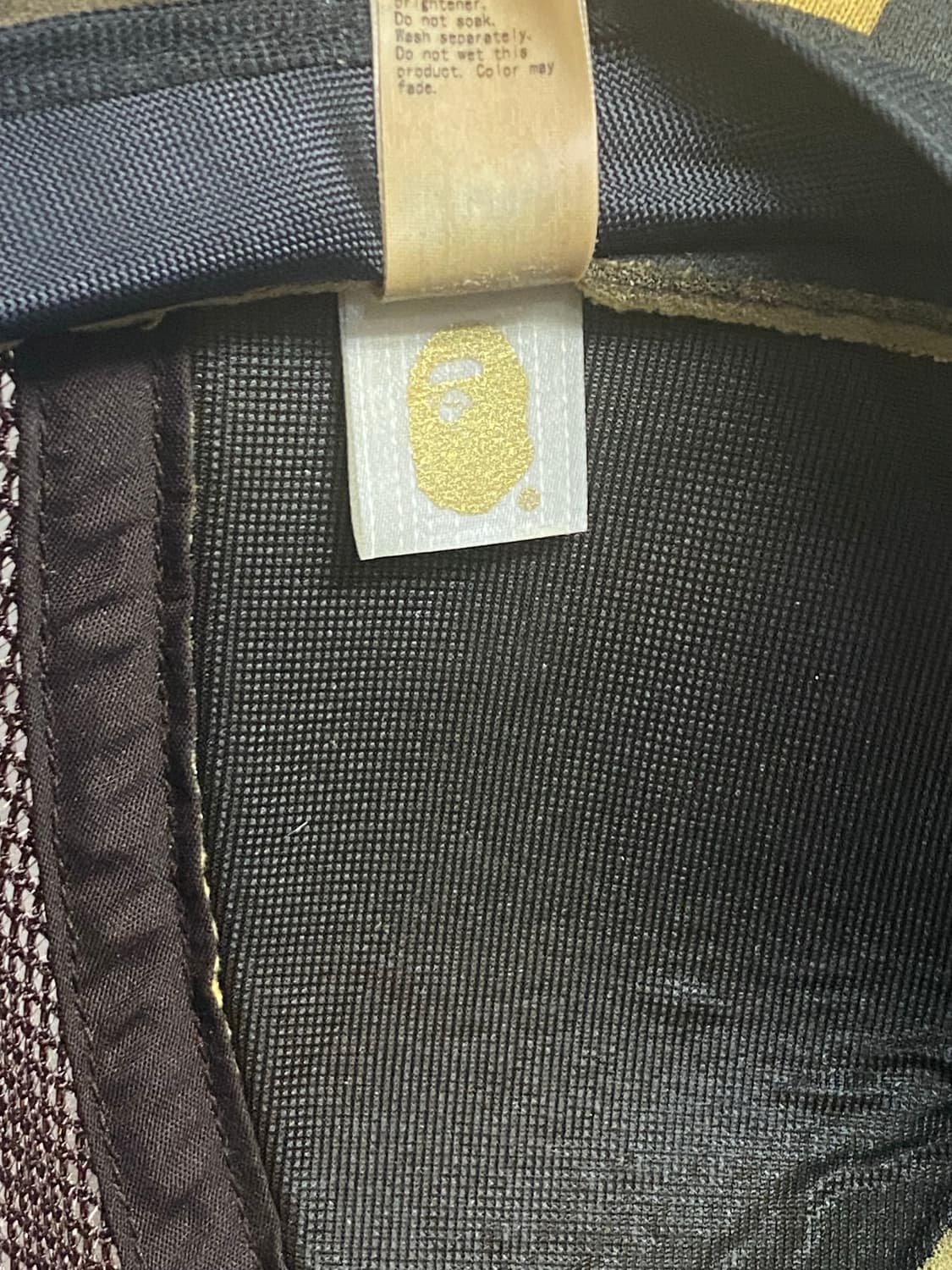 Bape 베이프 카모 메쉬캡 트러커캡 모자 황계 상품이미지7