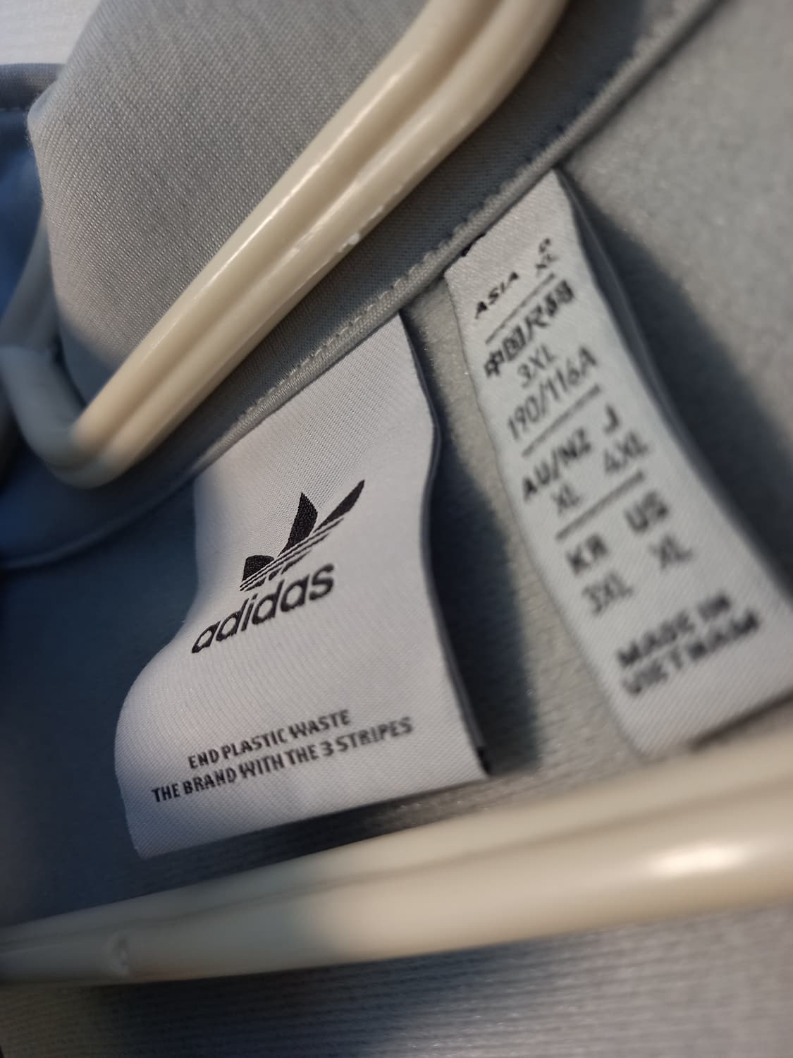 아디다스 파이어버드 그레이 회색 트랙탑 져지집업115 상품이미지4