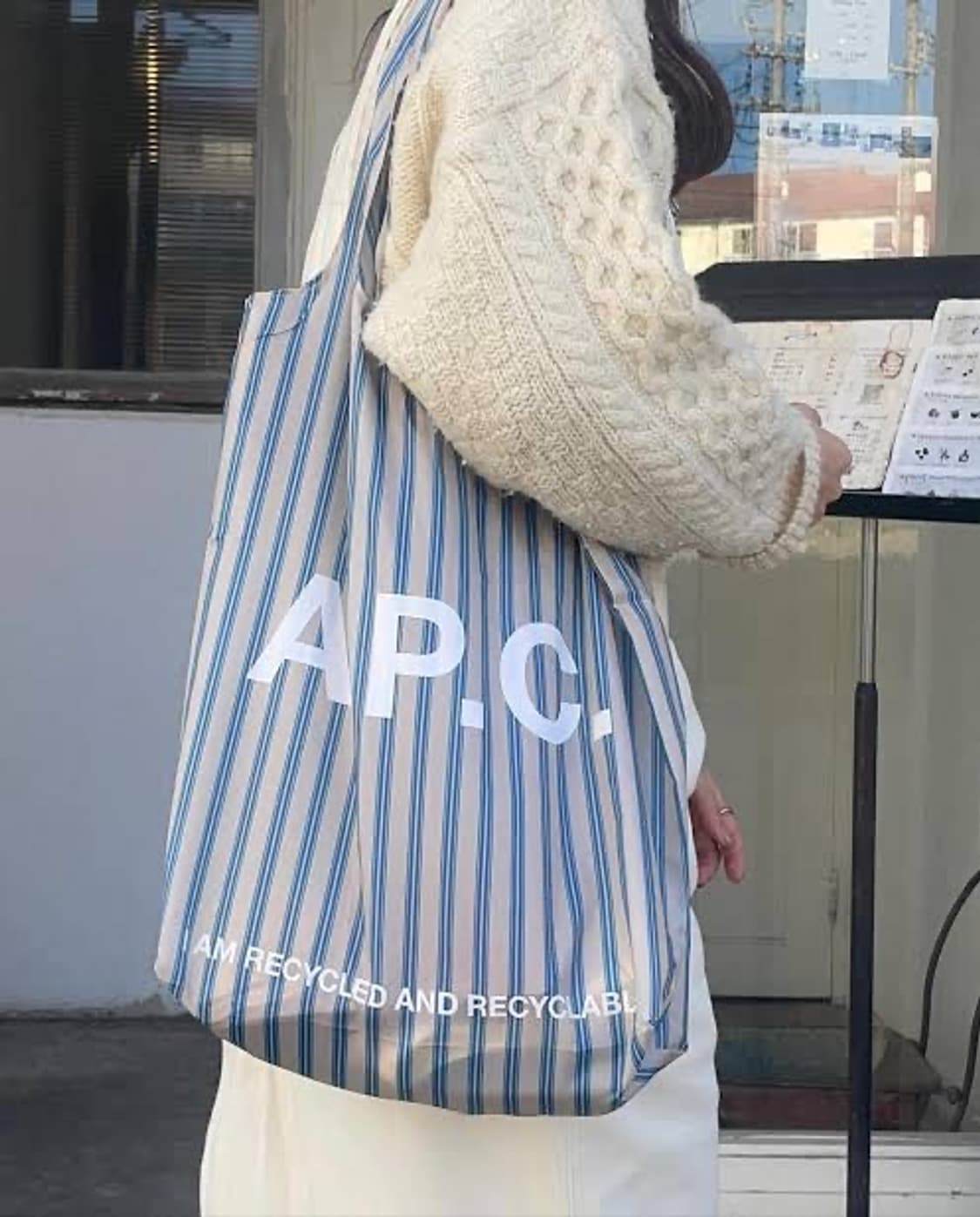 아페쎄 리사이클 에코백 APC 상품이미지2
