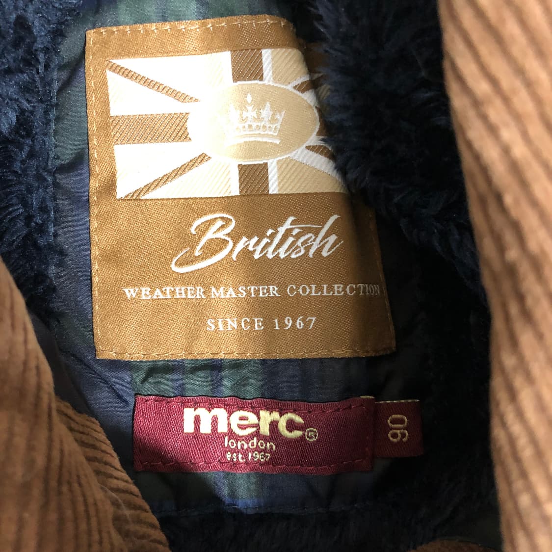 Merc 머크런던 타탄체크 퀄팅 점퍼 s 상품이미지2