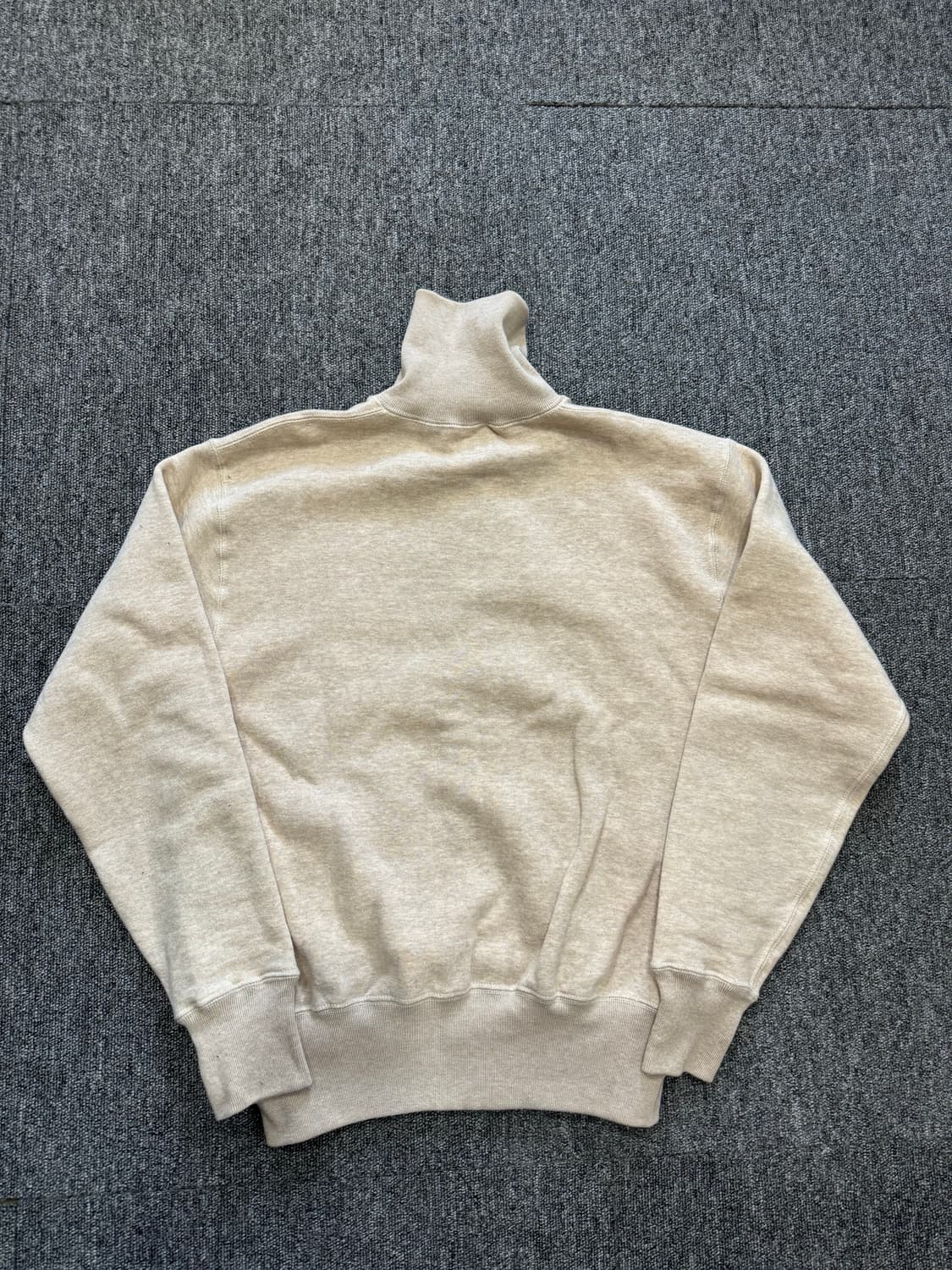 쿠쉬맨 루프휠 오트밀 스웻 집업 웨어하우스 풀카운트 L 상품이미지7