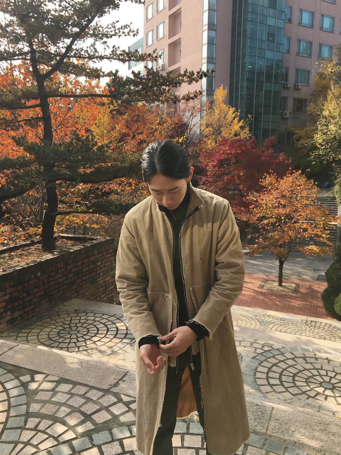 카미엘 포트젠스 롱코트 상품이미지2