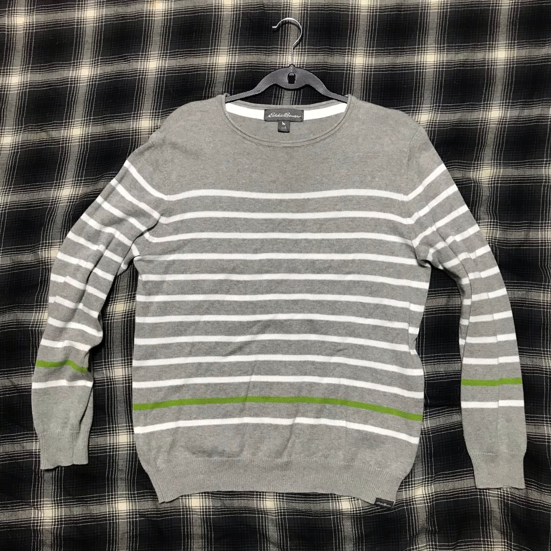 에디바우어 단가라 그레이 니트 상품이미지1