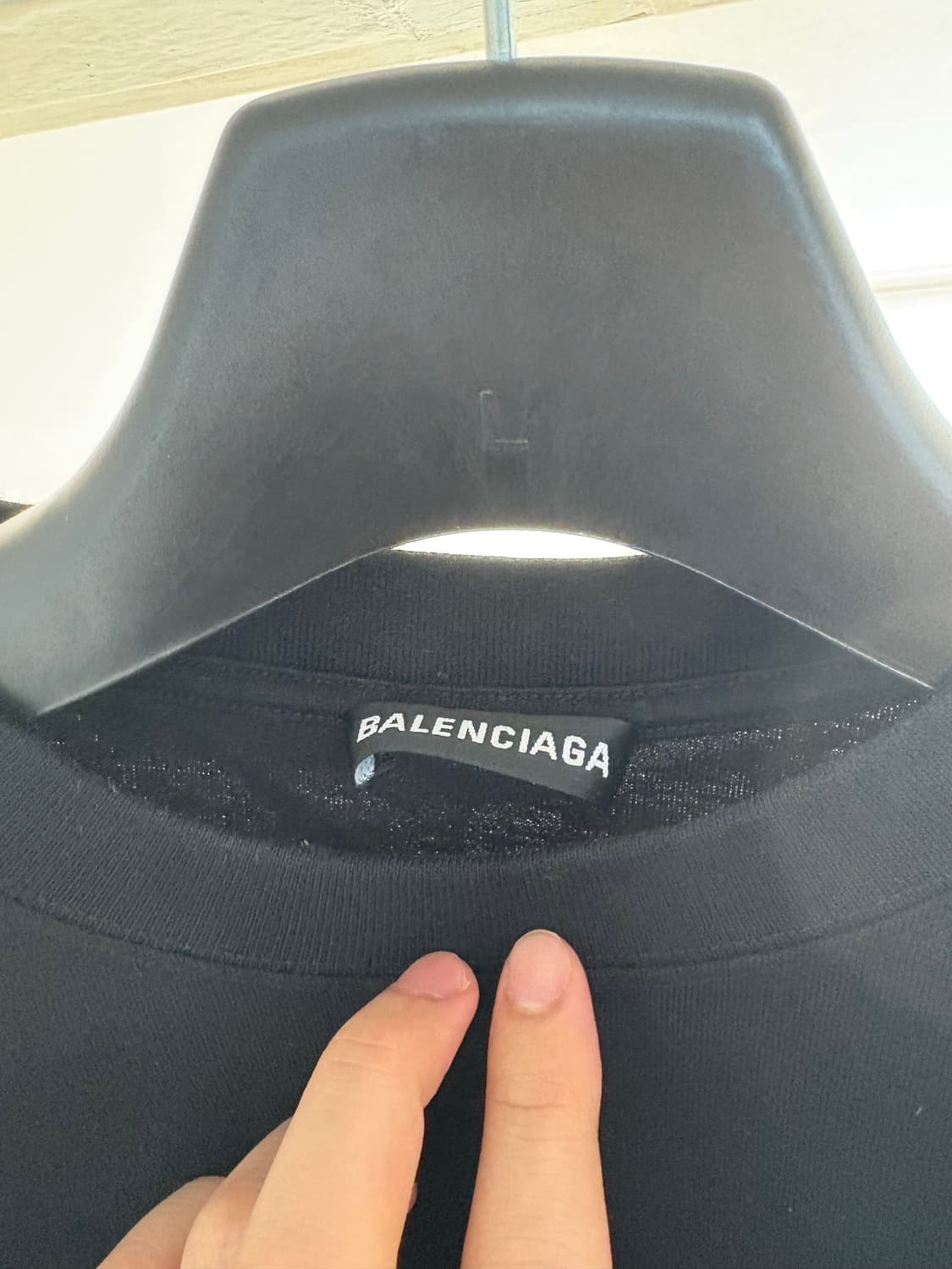 발렌시아가 WFP 티셔츠 긴팔 M 상품이미지3