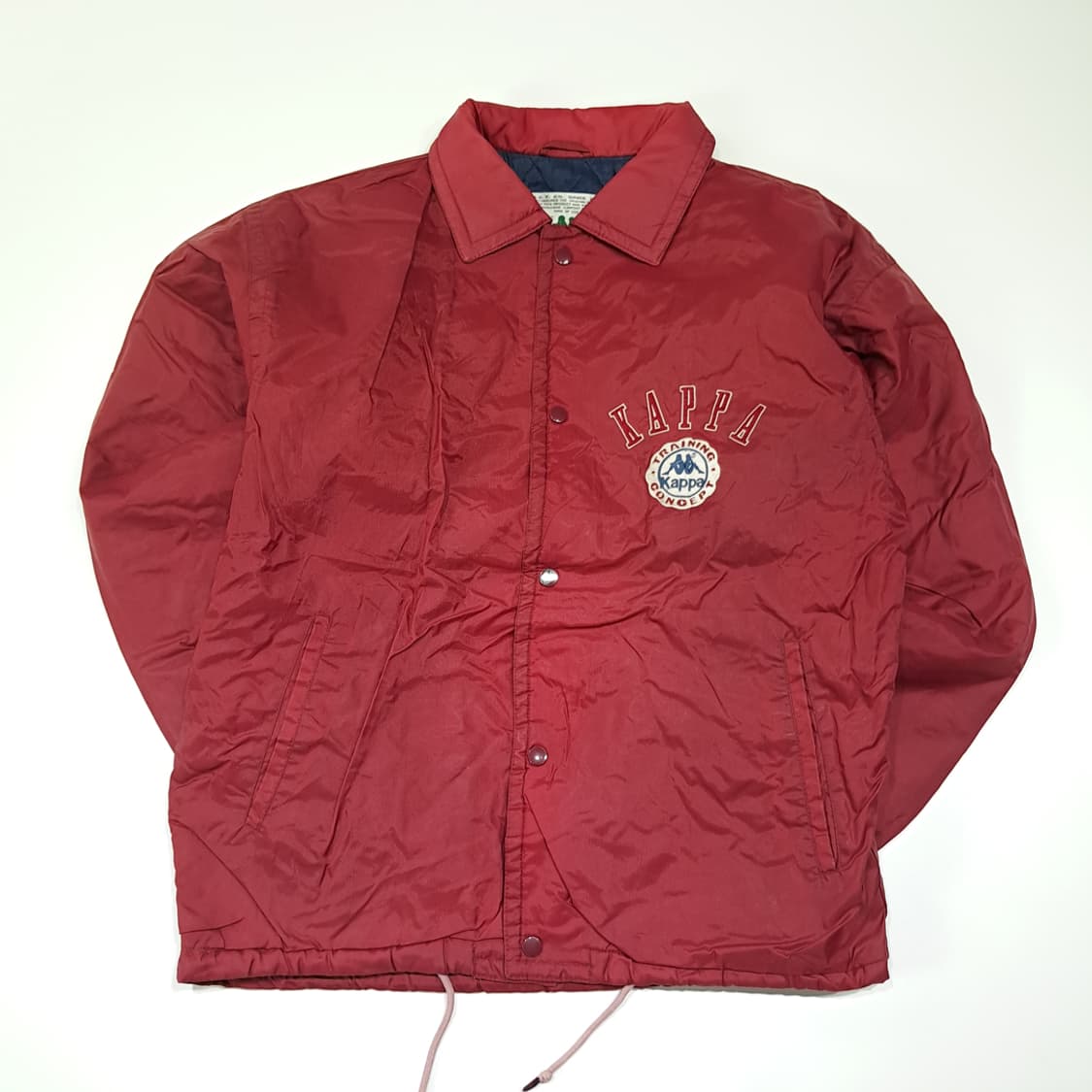 CL400 L 카파 90s 나일론 퀼팅안감 버건디 코치 자켓 아우터 상품이미지1