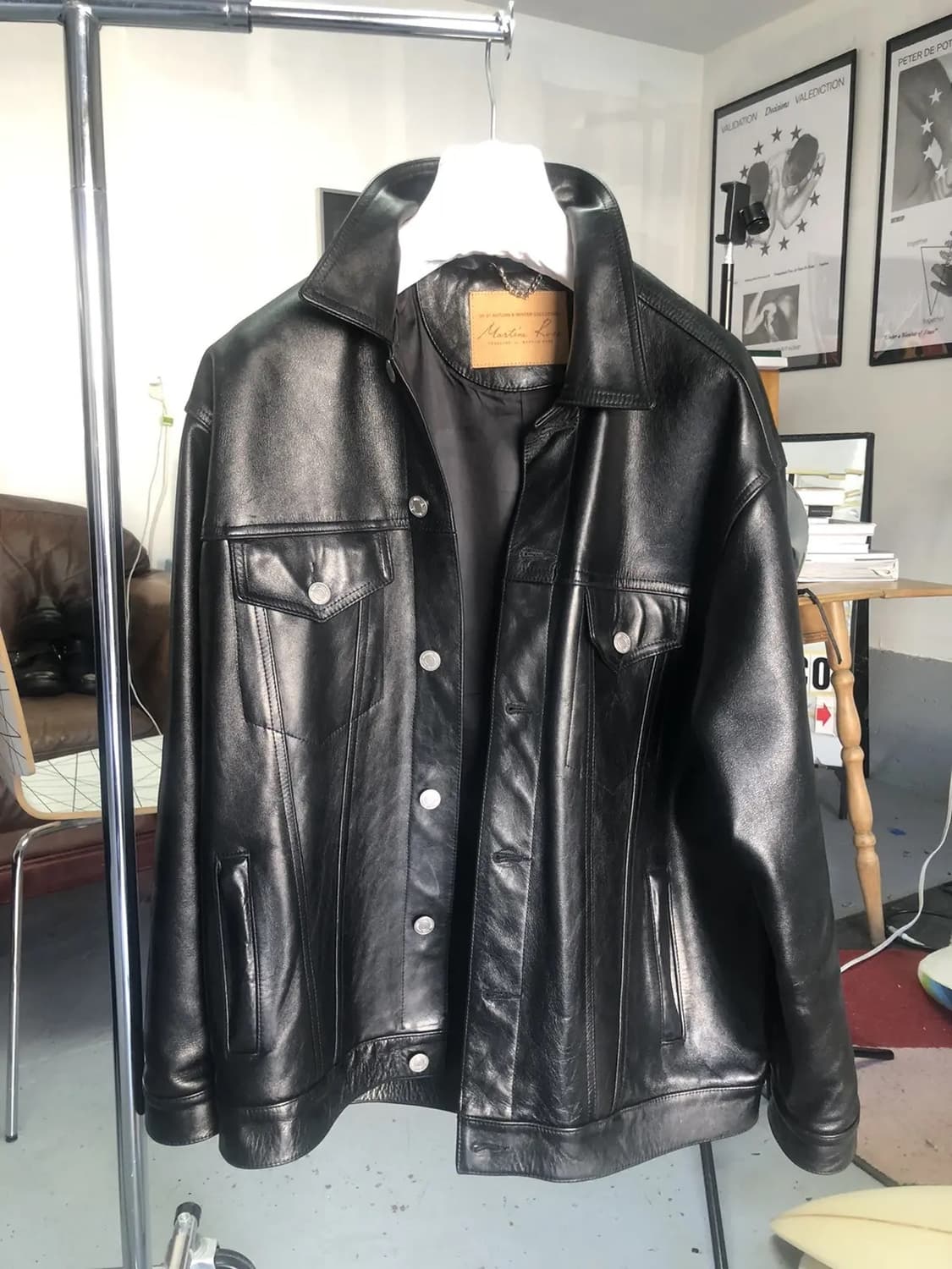 [구매] 마틴로즈 19ss 레더 트러커 xs-s 구해봅니다 상품이미지1