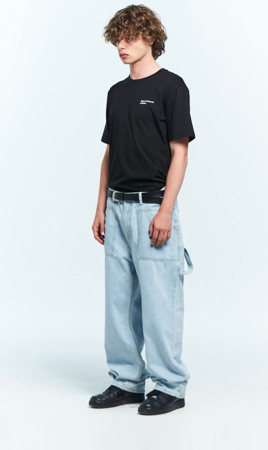 플라스틱프로덕트 페인터 데님 연청 L 상품이미지2