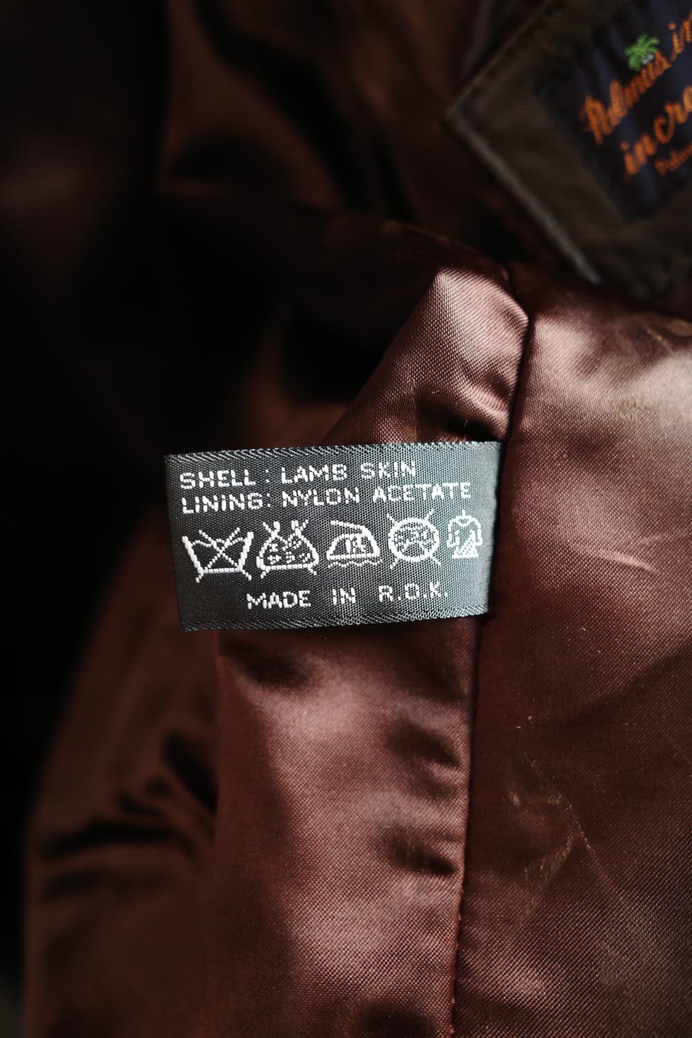 Japan brand 램스킨 더블 가죽자켓 상품이미지8