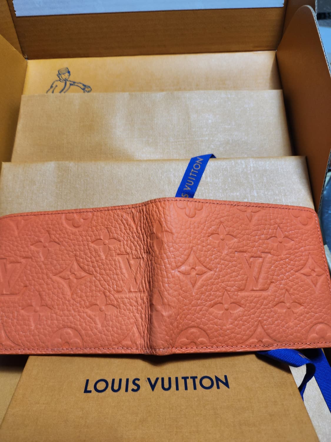 루이비통 슬렌더 월렛 토리옹 모노그램 오렌지 상품이미지3