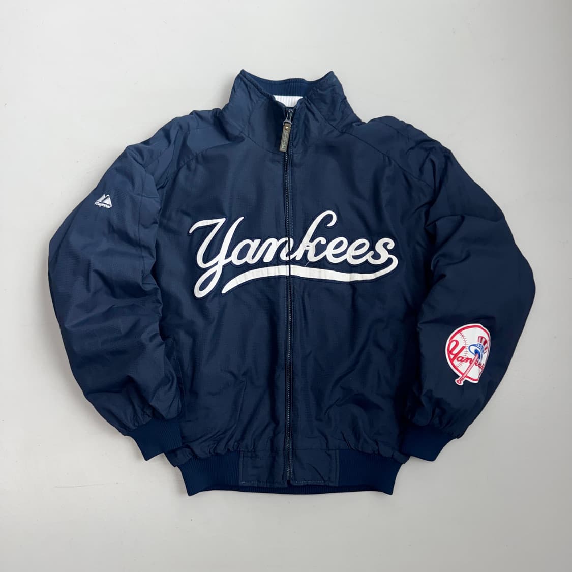 *오왼실착* 마제스틱 양키스 베이스볼 올드스쿨 점퍼 자켓 상품이미지2