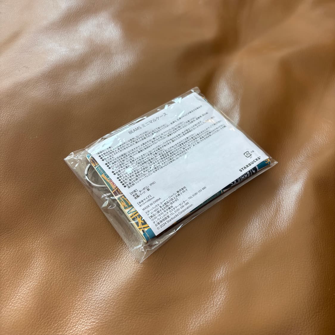 Beams 빔즈 빔스 스타벅스 패스 케이스 월렛 지갑 상품이미지2