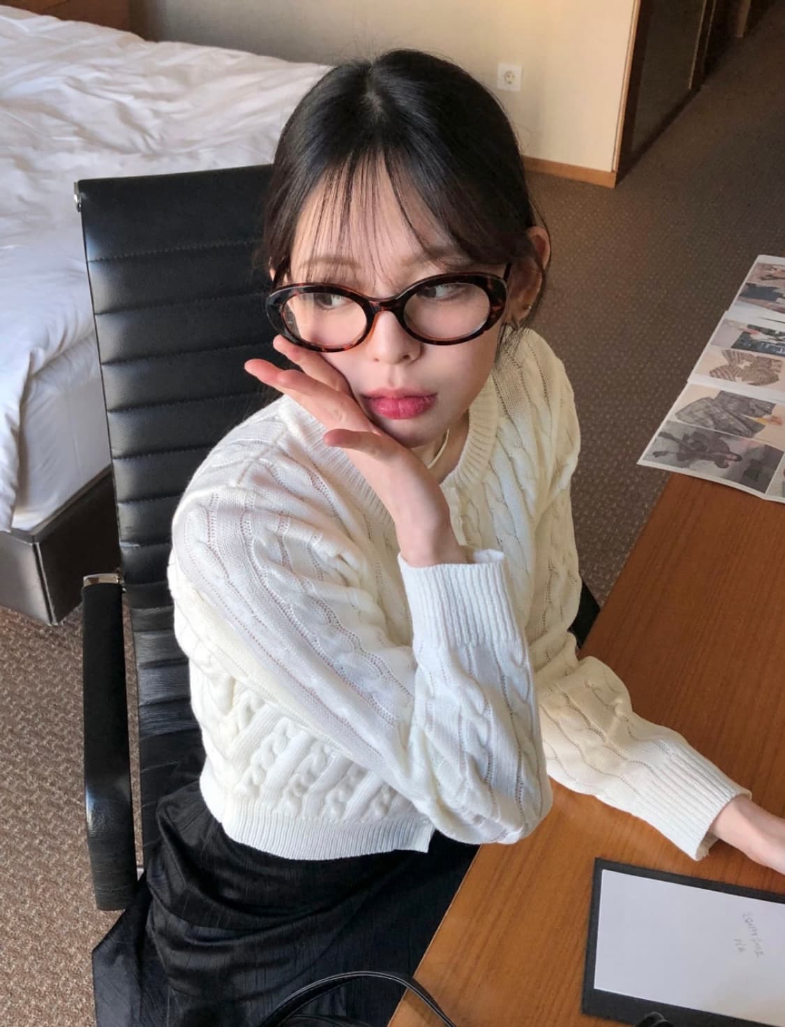 아르코이리스 긱시크 레오파드 뿔테 상품이미지1