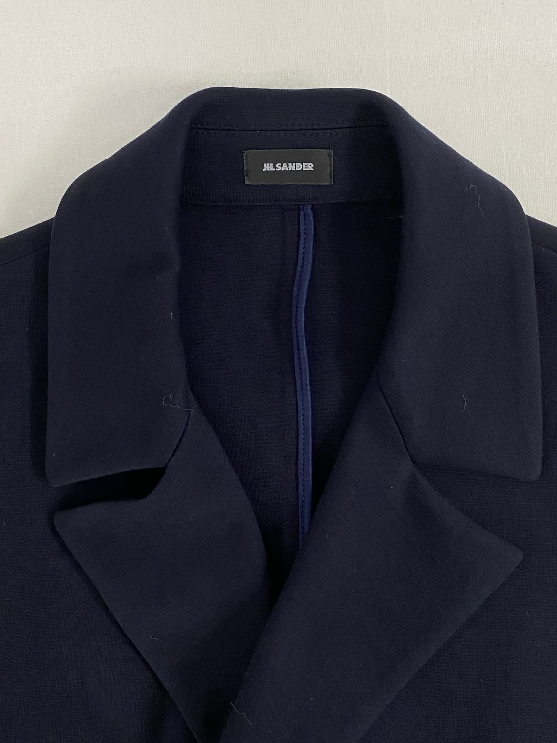 Jil Sander 질샌더 네이비 더블 자켓 M 상품이미지3