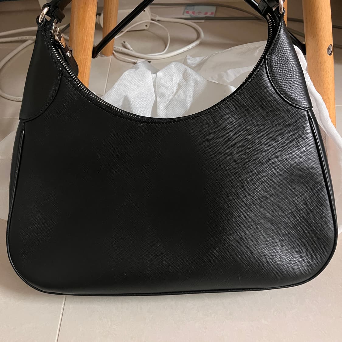 페레가모 블랙 간치니 숄더백 상품이미지5