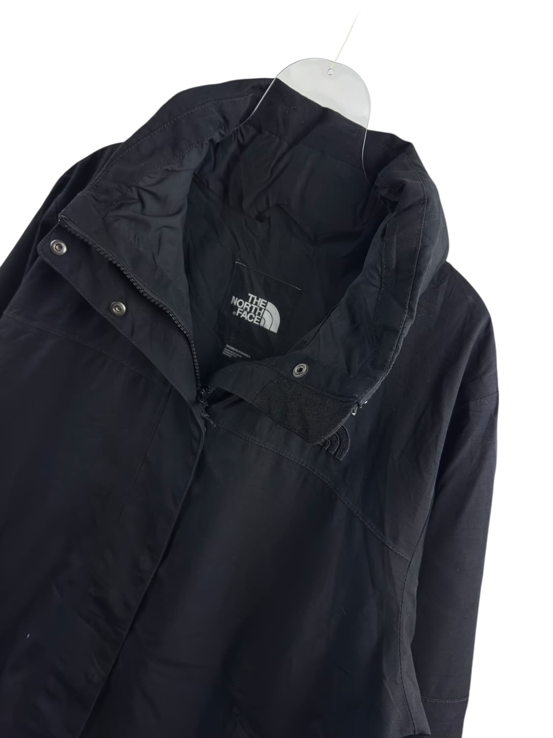 노스페이스 마운틴 나일론 롱자켓 올블랙1402 상품이미지3