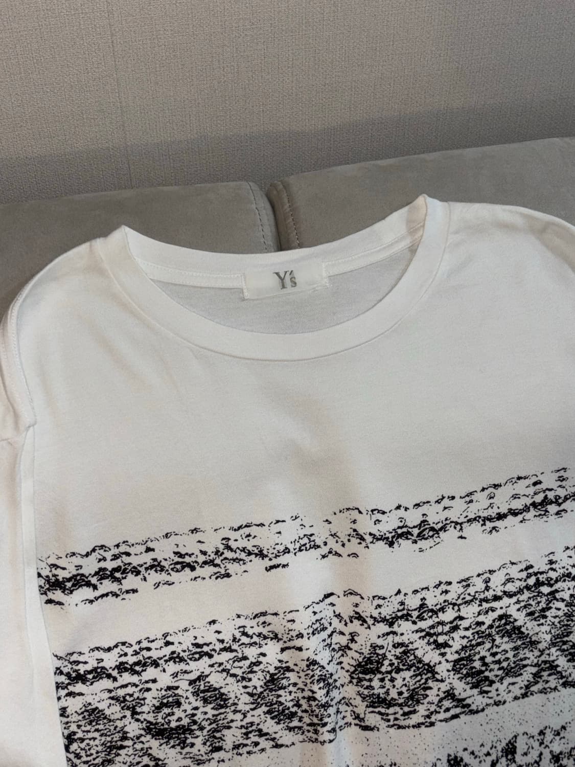 Y’s by Yohji Yamamoto Print Long Sleeve 상품이미지3