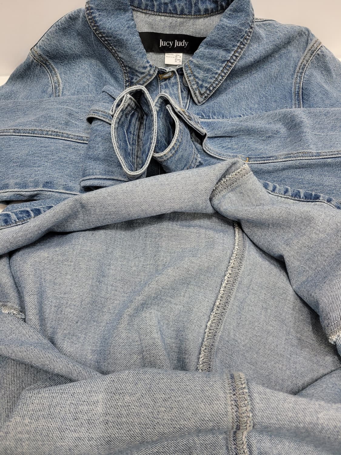 JUCY JUDY 23SS 쥬시쥬디 언발 데님 원피스 / 여 85
 상품이미지7