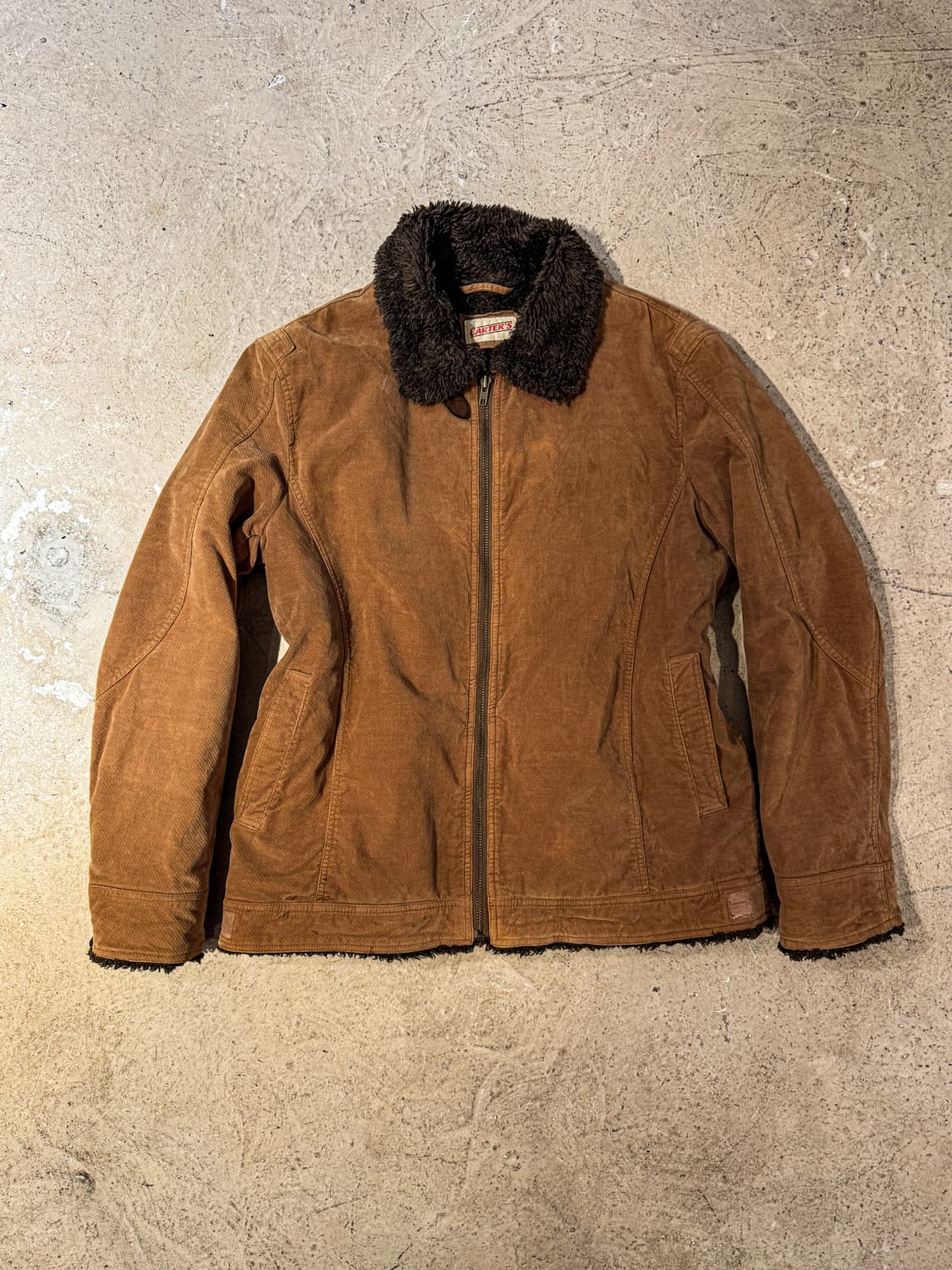 Carter’s – Brown Boa Collar Work Jacket  상품이미지1