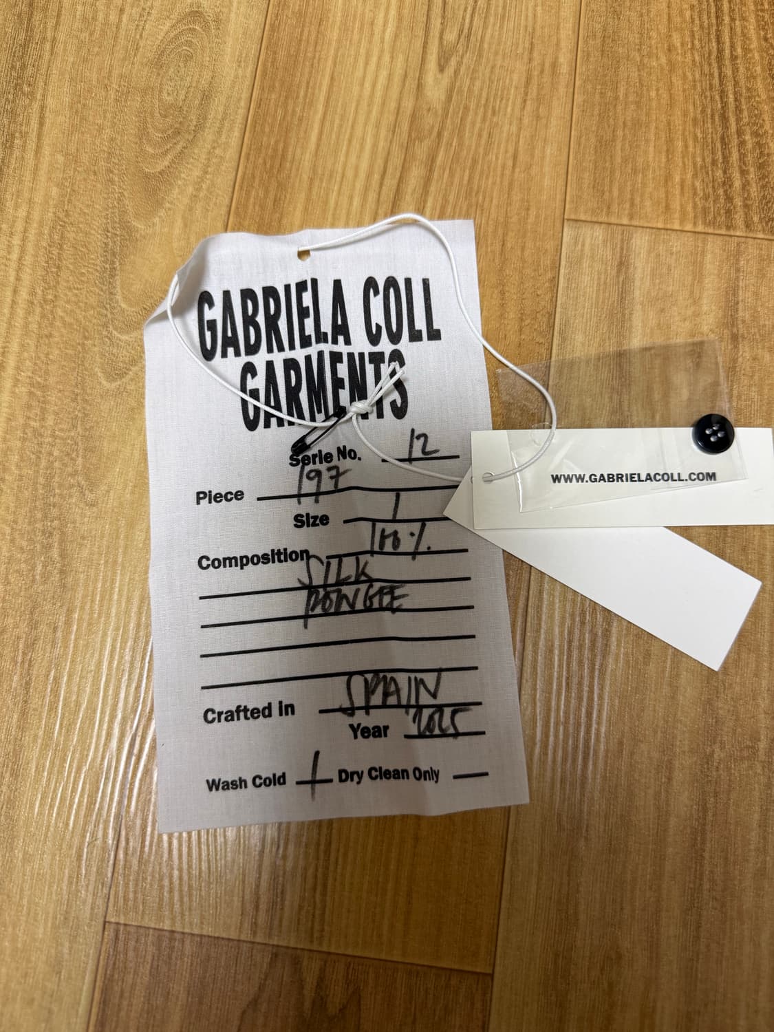 가브리엘라 콜가먼츠 no.197 실크 폰지 셔츠 상품이미지7