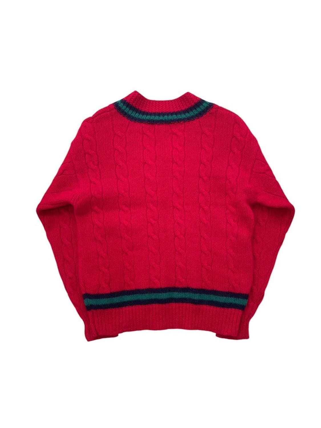 90's 갭 셔틀랜드 울 크리켓 스웨터 상품이미지2