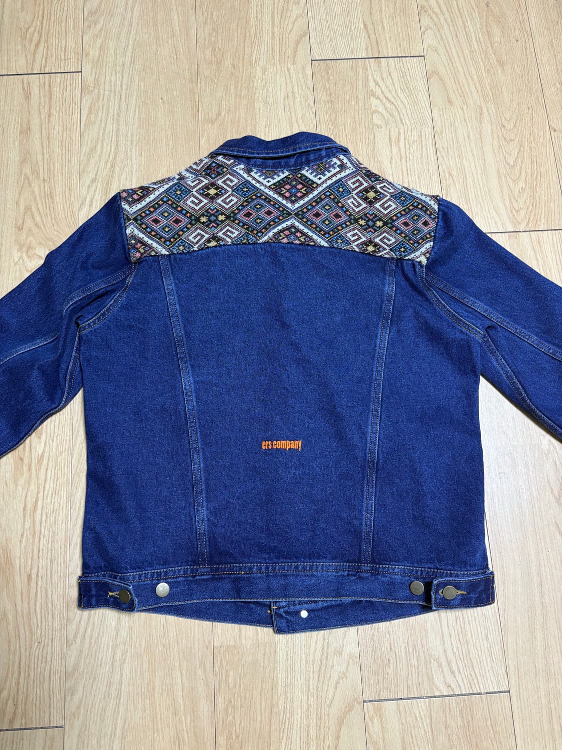 ersco 이알에스코 데님 트러커 자켓 청자켓 상품이미지1