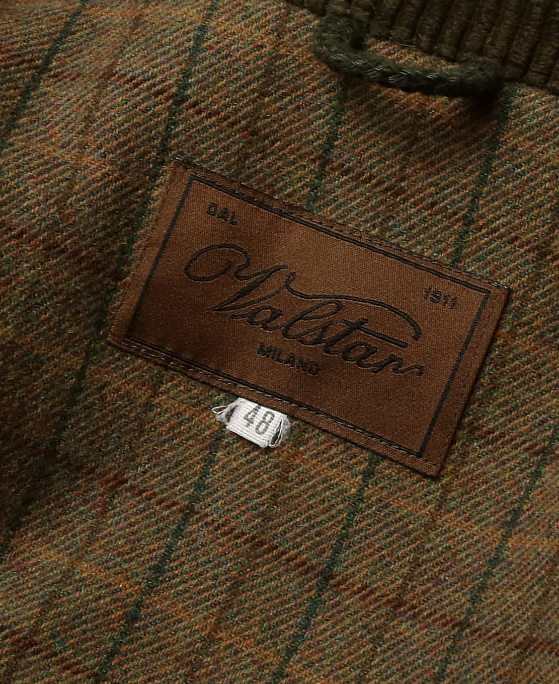 발스타리노 [Valstarino] 다크 카키 코듀로이 롱 필드자켓 이태리 상품이미지5