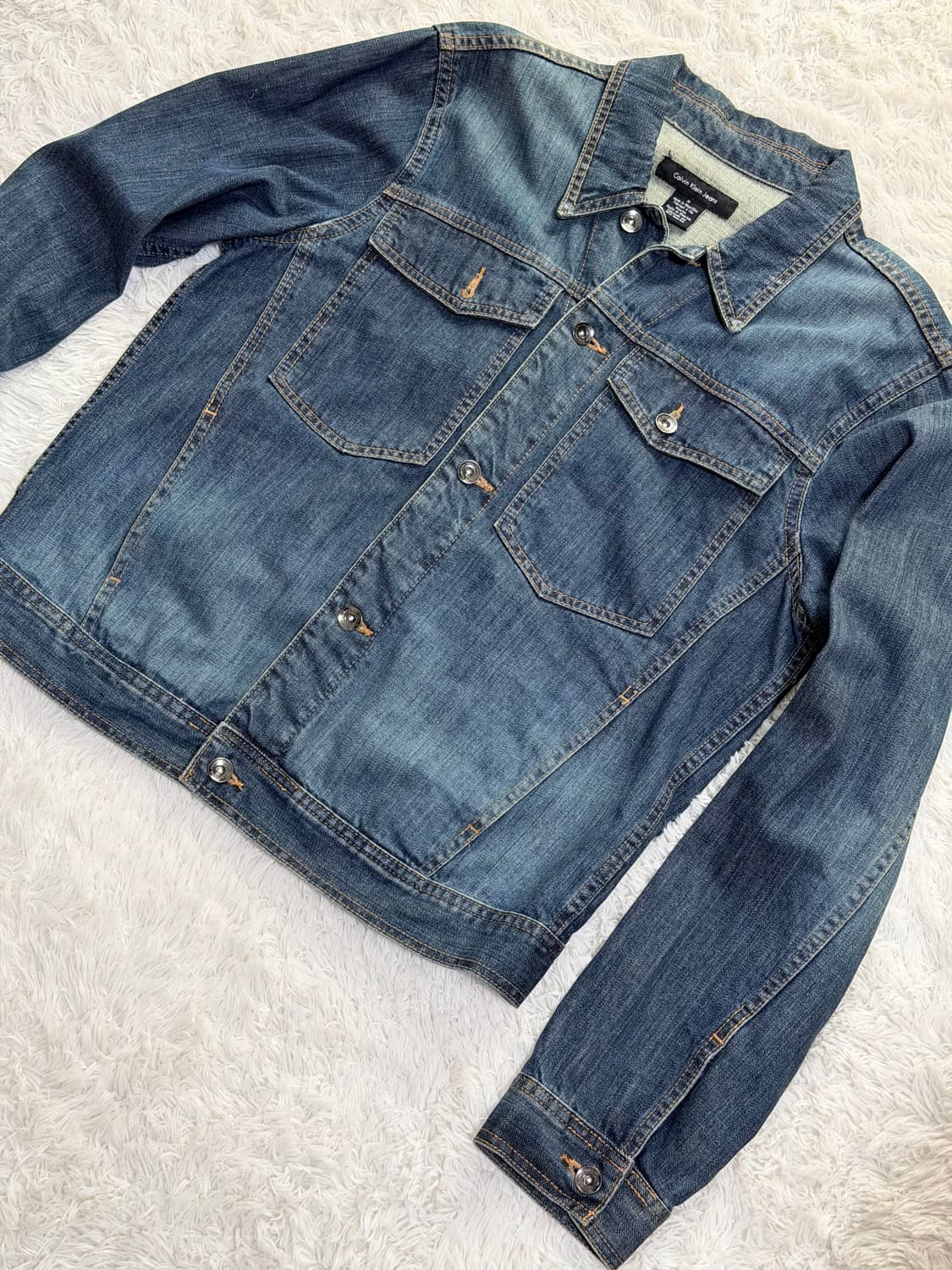 캘빈클라인 데님 청자켓 상품이미지3