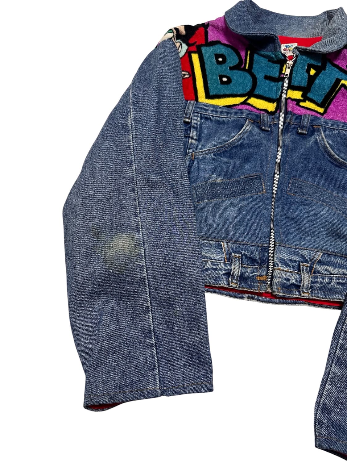 90s too cute 베티붑 데님 자켓 상품이미지4
